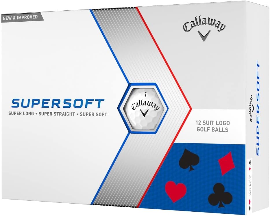 Callaway Supersoft Golf Ball 2023 Suits Hybrid Limited Edition