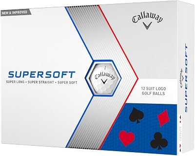 Callaway Supersoft Golf Ball 2023 Suits Hybrid Limited Edition
