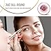 Bangbreak—Eyebrow Hair Remover, Painless Portable Precision Electric Eyebrow Hair Trimmer (Battery Not Included), Rose Gold