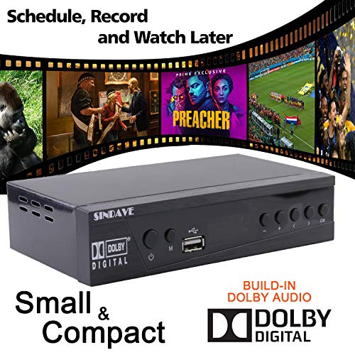Digital TV Converter Box, Digital Converter for Analog TV, HD 1080P TV with Recorder, ATSC HDTV Digital Converter with Tuner, Pause Live, Multiple USB Playback - Thumbnail 2