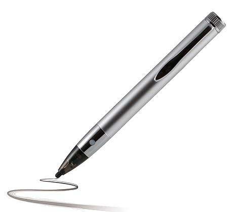 Navitech Silber digital Fine Point Hoche Präzision Active Stylus Pen / Eingabestift mit dünner Spitze kompatibel mit Huawei M