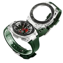 Neuupesen GA2100 Transparent Case with Metal Bezel