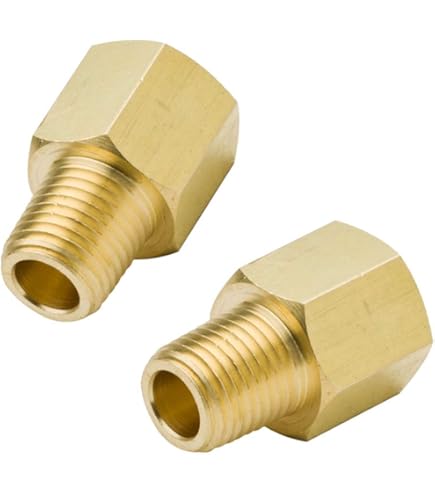 thumbnail interactive-video image 1 of PRO-EDGE INDUSTRIAL Brass Face Bushing Reducer - 3/8" Male X 1/4" Female NPT (5 Pack) 1 of 4
