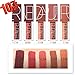 DRMODE Matte Liquid Lipstick Set 5 Colors Long Lasting Waterproof Velvet Lip Gloss Liquid Lipstick Set Beauty Makeup Cosmetic