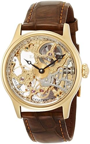 EARNSHAW watch hand winding BAUER ES-8049-02 Men's [regular imported goods]