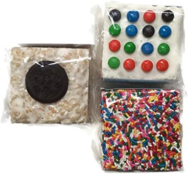 The Crispery Crispycakes Marshmallow Rice Treats (Candy, Cookies, Rainbow)