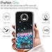 LeYi for Moto Z Case,Moto Z Droid Case (NOT FIT Moto Z Play) with HD Screen Protector for Girls Women, Shiny Glitter Liquid Clear TPU Protective Phone Case for Motorola Moto Z Droid Edition Blue