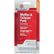 Permatex 80333 Muffler and Tailpipe Putty, 4 oz.
