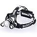 Boomile Rechargeable Headlamp, LED Headlight, Super Bright Head Torch, 6000 Lumens Waterproof Head Lamp with 4 Brightness Modes, Perfect for Running, Camping, Outdoor Hiking and Walking