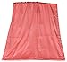 Gia Coral Minky Dot Patchwork Blanket, Reverses to Coral Satin