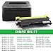 LINKYO Compatible Toner Cartridge Replacement for Brother TN450 TN-450 TN420 (Black, 2-Pack, Value Edition)