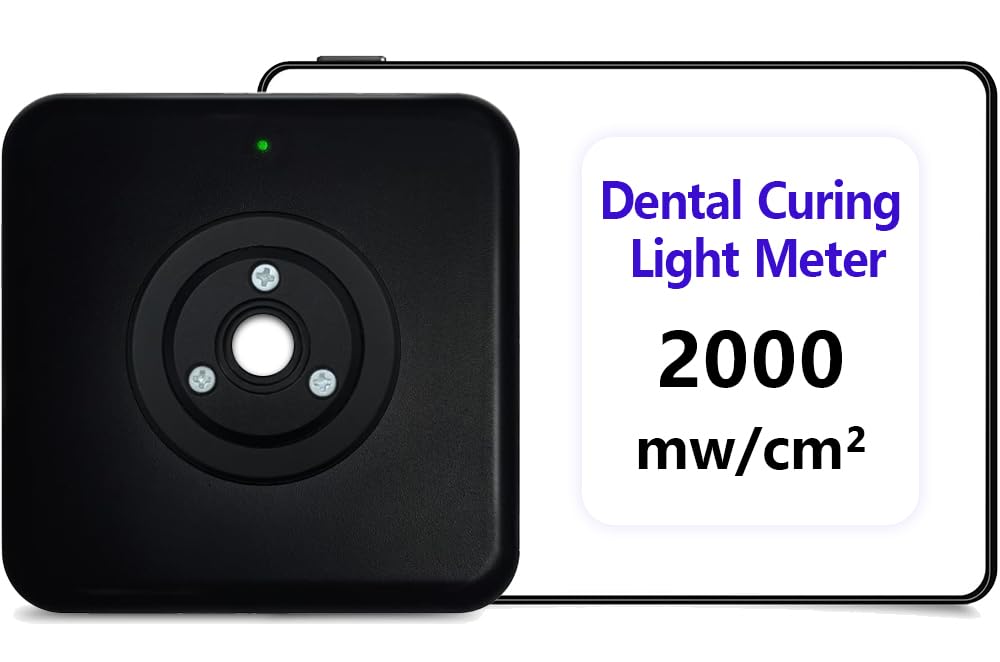 VABIRA VBR-DLLM Dental UV Curing Light Meter 9999mW/cm²