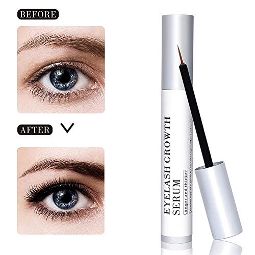 Eyelash Growth Serum - JUNING 5ml Natural Eyelash Growth Enhancer Nourishing and Natural Ingredients Boost Rapid Growth for Any Kind of Lash and Brow to get Thick Looking Lashes and Eyebrows - Thumbnail 5