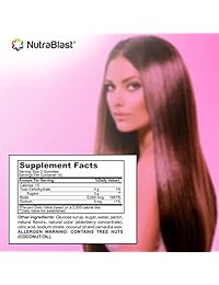 nutrablast Cabello Vitaminas Biotina 5000 mcg –  – apoya la producción de energía, última intervensión...