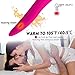 Tongue Vibrator G-Spot Stimulation Clitoral Vibrators with 8 Swing Modes, Treediride Nipple Anal Vagina Massager with Heating Function and 8 Vibrations