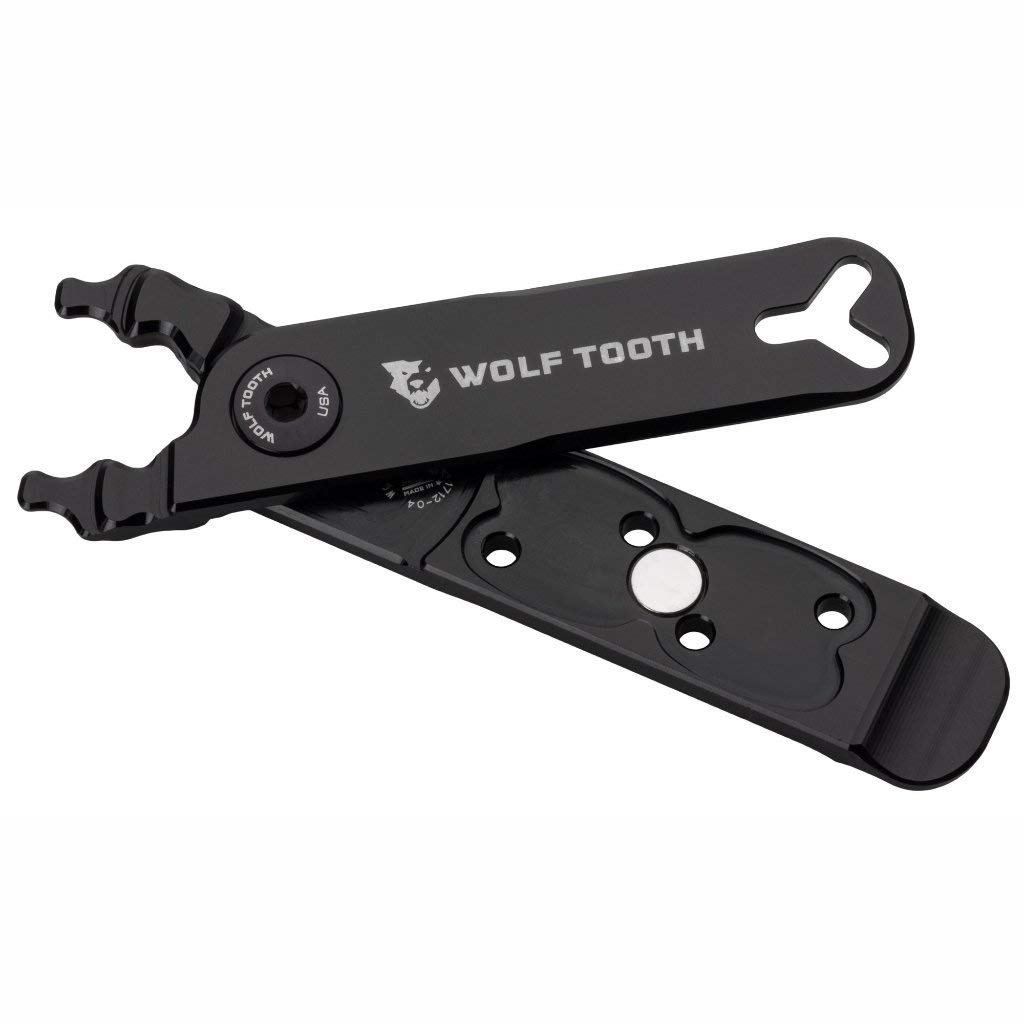 Wolf Tooth | Pack Pliers | Black | Lightweight Precision Engineered Aluminium Bike Repair Accessories