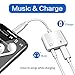 Headphone Adapter for iPhone 3.5mm Jack Headset Car Charge 2 in 1 Converter Connector Cable Headset Adaptor Splitter Dongle Aux Audio Compatible with iPhone 7/8 Plus/X/XS XR Max for iOS 12 or Higherthumb 3