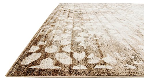Unique Loom Sofia Collection Brown 8 x 10 Area Rug (8' x 10')
