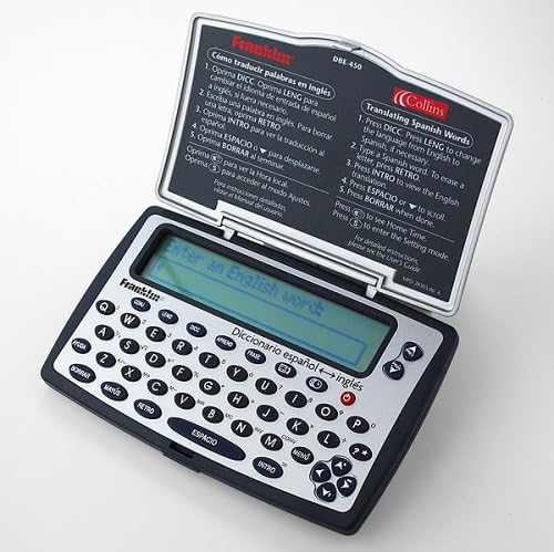 Franklin Electronic Spanish English Dictionary Amazon Co Uk Electronics