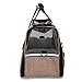 Zomma Priority Pets TSA Airline Approved Travel Pet Carrier with Mesh Top, Soft Mat and Sides | Tote Bag for Dogs and Cats
