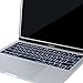 MOSISO Keyboard Cover Compatible with MacBook Pro with Touch Bar 13 and 15 inch 2019 2018 2017 2016 (Model: A2159, A1989, A1990, A1706, A1707), Silicone Skin Protector, Dark Navy