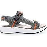 Propét Mens Eli Strap Backstrap Casual Sandals Casual - Black