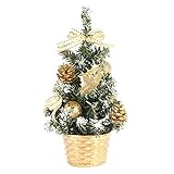 8Inch Tabletop Christmas Tree Artifical Mini Xmas