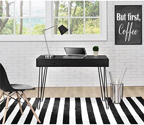 Altraa Owen Black Retro Student Desk
