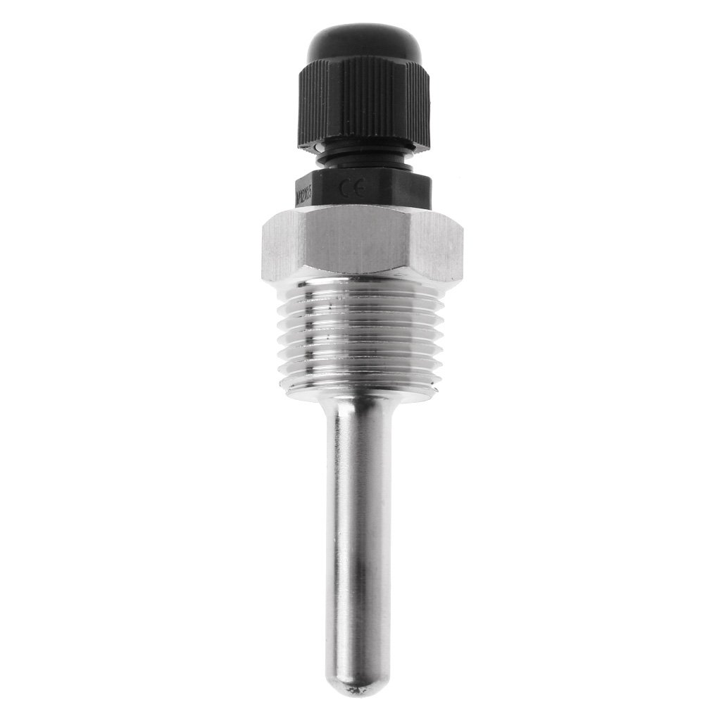 Buwei 30-200mm Thermowell Stainless Steel 304 1/2" BSP G Thread for Temperature Sensor