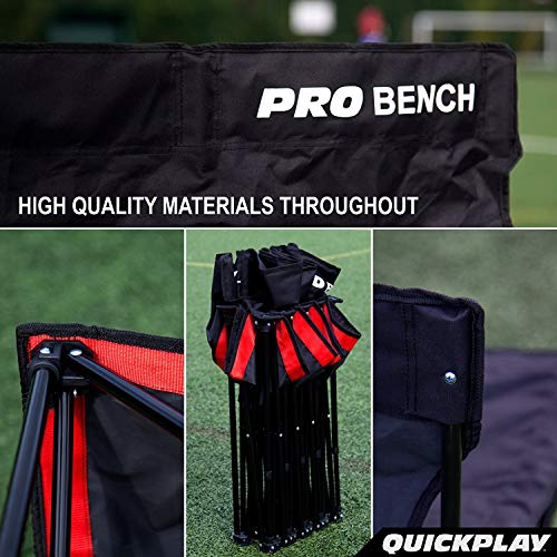 image for QuickPlay PRO Folding Bench - 9 Seats - New 2019 Model - Build to Last