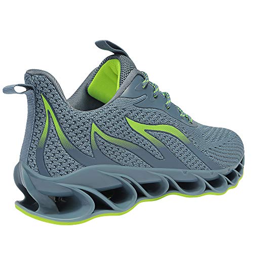 MOSHA BELLE Mens Athletic Walking Shoes Lightweight Tennis Slip On