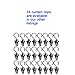 Stainless Steel Curtain Drape Wire Rod Set Multi-purpose Set Hang Photos, Notes, Art