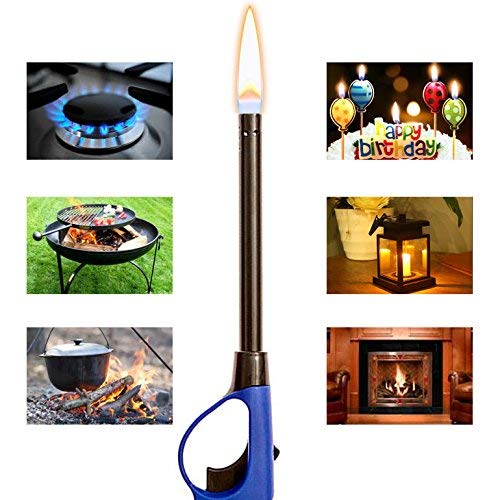 Elite Brands USA Long Lighters Bulk Pack, Multi Use Butane Refillable