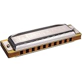Hohner 532bx C Blues Harp Diatonic Harmonica, Key of C, 20 Reeds | 20 Reeds, Double Lacquered Doussie Comb, and Modular Construction