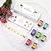Homasy Essential Oils Set, 100% Pure Essential Oils Gift Set, Top 7 Natural Essential Oils Set for Diffuser, Humidifier, Aromatherapy, 7 Pack, 10ml
