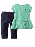 Carters Baby Girls' St. Patty's Day Tunic & Jegging Set