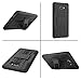 Galaxy C9 Pro Case,Mustaner Dual Layer Shock-Absorption Armor Cover Full-body Protective Case with Kickstand Combo PC+TPU Back for Samsung Galaxy C9 Pro C9000 (Black)