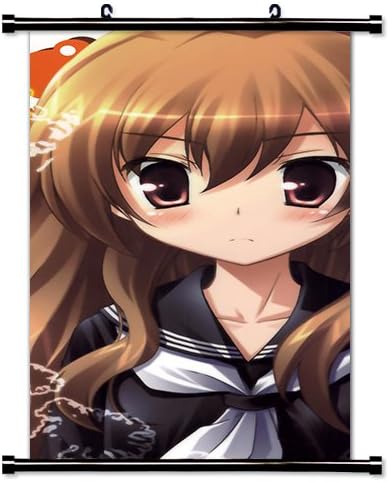 Amazon とらドラ アニメゲームファブリック壁スクロールポスター 16 X 37 インチ アートフレーム ポスター オンライン通販