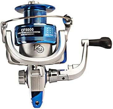 Amazon スピニングリール フィッシングリール ハンドル左右交換可能超軽量 最大ドラグ力12kg リール Bs287 Bs287 スピニングリール