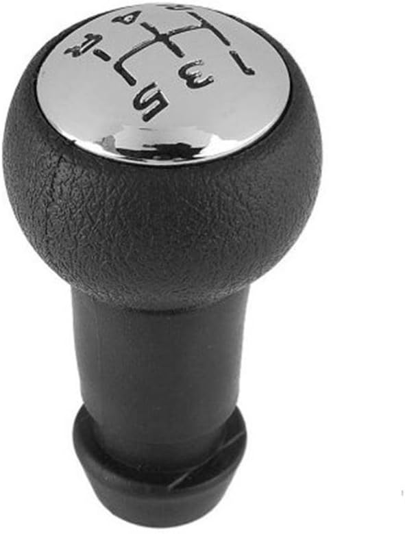 ZJEGO Car Gear Shift Knob Stick 5 Speed for Peugeot 206 306 406 207 307 309 106 205 Citroen C2 C3 C4 (Black)