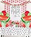 JOYMEMO Watermelon Party Decorations Birthday for Boy or Girl Happy Birthday Banner Watermelon Agate Polka Dot Balloons Cupcake Toppers