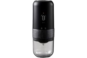 Artkoff Electric Coffee Bean Grinder, Burr Coffee Grinder, Espresso Grinder Adjustable Coarseness Settings, Black