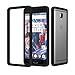 OnePlus 3 / 3T Case, RhinoShield [CrashGuard] Heavy Duty 11 ft Drop Protection [High Durability] Thin Lightweight Protective Bumper - Perfect with Skin [Great for NFC] - Black