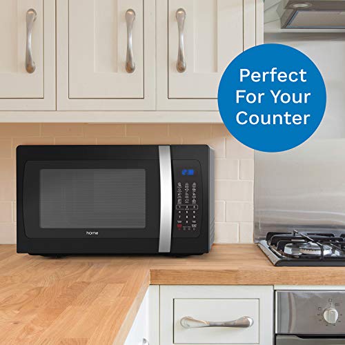 4 hOmeLabs+1050+Countertop+Microwave+Black
