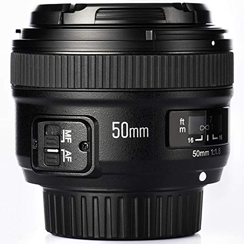 YONGNUO 50mm Standard Prime-Objectif F1.8 pour Appareil Photo numérique Nikon