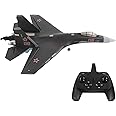 PLRB TOYS RC Plane Remote Control Airplane RTF 4CH Brushless Tail Motor 3D / 6D Stunt Function SU35 Jet Aircraft with Hobby Model 2 Left Hand Throttle