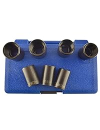 7pc 1 2" Drive Twist   Juego de llaves de vaso Wheel Lock Nut Remover Removal Estados Unidos Pro at136