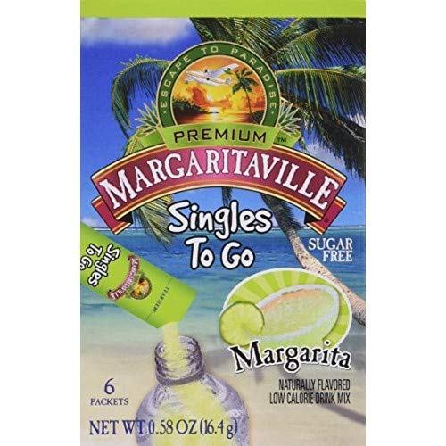 Margaritaville Margarita Singles to Go 6 Packets X 2 Boxes - 12 Packets - Thumbnail 5