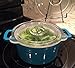Cuchina Safe Vented Microwave Glass Lid; Perfect Lid for Bowls, Mugs, and Pots (8in and 11in - 2 Piece Set).