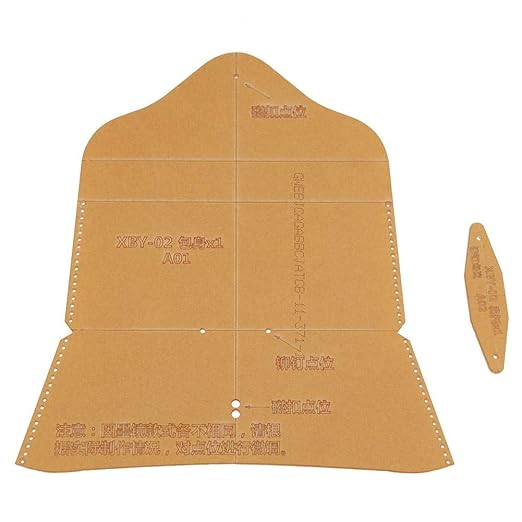 Sunglasses Holder Pattern Acrylic Template for DIY Handmade Leather Case